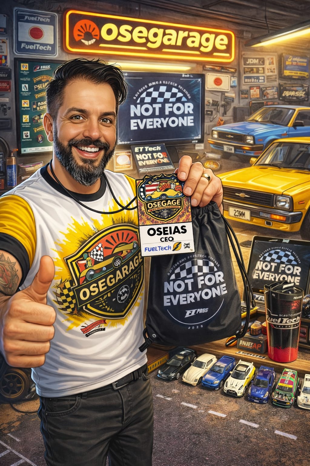 Miniatura Osegarage diecast